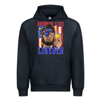 Navy drinking like lincoln Urban Hoodie - texasbilliewilder