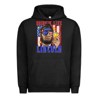 Pigment Black drinking like lincoln Urban Hoodie - texasbilliewilder