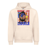 Sandshell drinking like lincoln Urban Hoodie - texasbilliewilder