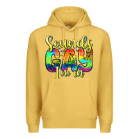 Antique Gold sounds gay i m in Premium Hoodie - Zillion Design Studio