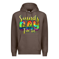 Coffee sounds gay i m in Premium Hoodie - Zillion Design Studio