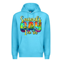 Ocean Blue sounds gay i m in Premium Hoodie - Zillion Design Studio