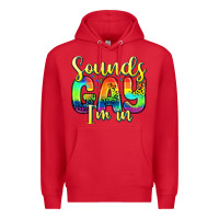 Red sounds gay i m in Premium Hoodie - Zillion Design Studio