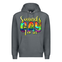 Rock sounds gay i m in Premium Hoodie - Zillion Design Studio