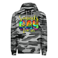 Slate Camo sounds gay i m in Premium Hoodie - Zillion Design Studio