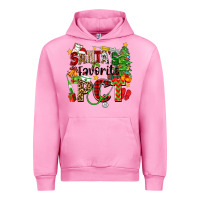 Fuchsia Pink santa's favorite pct Urban Hoodie - Zillion Design Studio