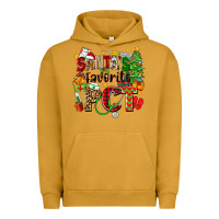 Pigment Peanut Butter santa's favorite pct Urban Hoodie - Zillion Design Studio