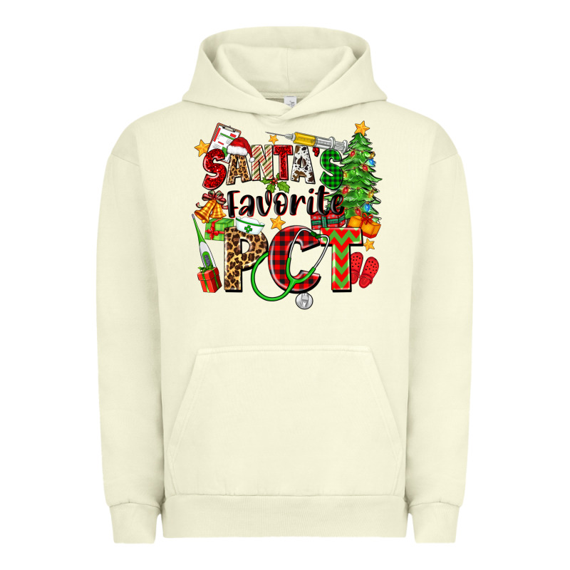 Santa's Favorite Pct Urban Hoodie by Zillion Design Studio | Teevron