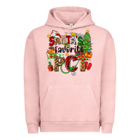 Pigment Salmon santa's favorite pct Urban Hoodie - Zillion Design Studio