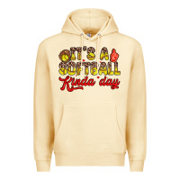 Pina Colada it s a softball kinda day Premium Hoodie - Zillion Design Studio