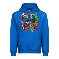 Cobalt santa's favorite rn Urban Hoodie - Zillion Design Studio