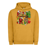 Pigment Peanut Butter santa's favorite rn Urban Hoodie - Zillion Design Studio