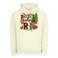Pigment Pistachio santa's favorite rn Urban Hoodie - Zillion Design Studio