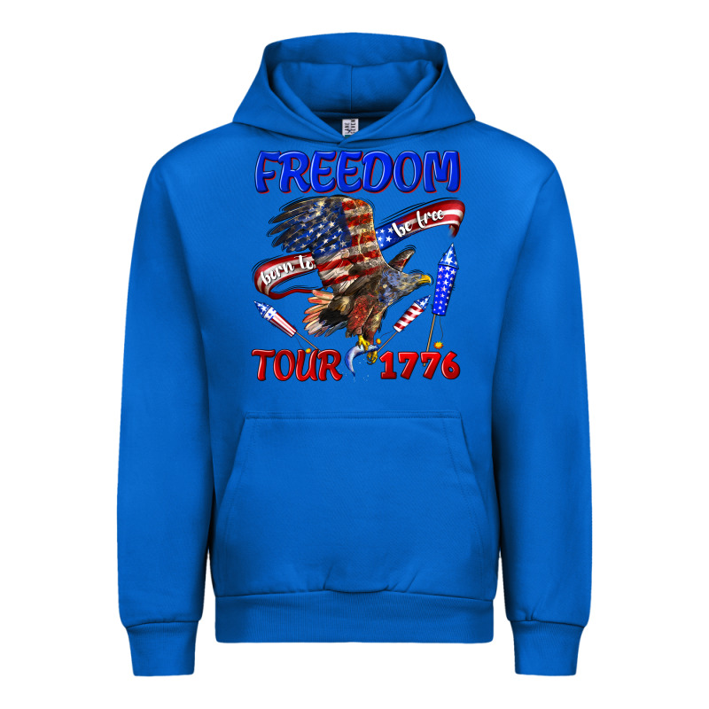 Freedom Born To Be Free Tour 1776 Urban Hoodie by texasbilliewilder | Teevron