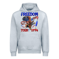 Heather Grey freedom born to be free tour 1776 Urban Hoodie - texasbilliewilder