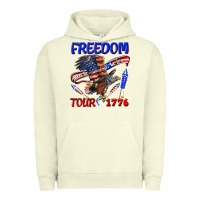 Pigment Pistachio freedom born to be free tour 1776 Urban Hoodie - texasbilliewilder