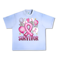 Grape Ice Balloons cancer ribbon survivor Urban Heavy Tee - Artiststas