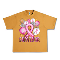 Peanut Butter Balloons cancer ribbon survivor Urban Heavy Tee - Artiststas
