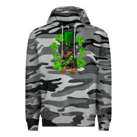 Slate Camo st. patrick's day lucky dachshund puppy Premium Hoodie - RanaPortraitStore