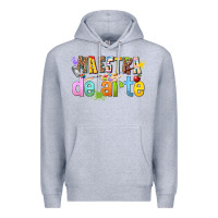 Heather Grey maestra de arte Premium Hoodie - texasbilliewilder