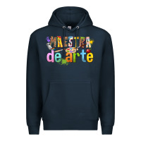Navy maestra de arte Premium Hoodie - texasbilliewilder