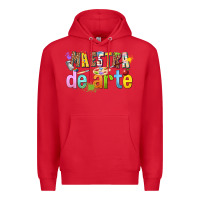 Red maestra de arte Premium Hoodie - texasbilliewilder