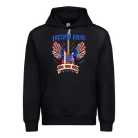 Black freedom rocks make some noise Urban Hoodie - texasbilliewilder