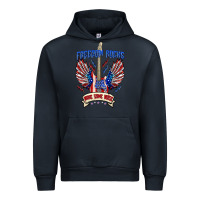 Navy freedom rocks make some noise Urban Hoodie - texasbilliewilder