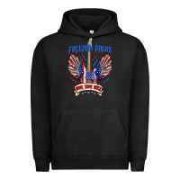 Pigment Black freedom rocks make some noise Urban Hoodie - texasbilliewilder