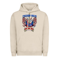 Pigment French Oak freedom rocks make some noise Urban Hoodie - texasbilliewilder