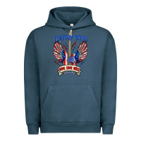 Pigment Midnight Navy freedom rocks make some noise Urban Hoodie - texasbilliewilder