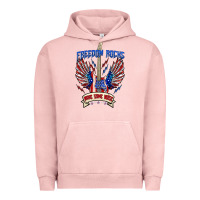 Pigment Salmon freedom rocks make some noise Urban Hoodie - texasbilliewilder