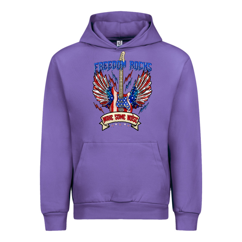 Freedom Rocks Make Some Noise Urban Hoodie by texasbilliewilder | Teevron