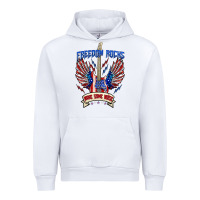 White freedom rocks make some noise Urban Hoodie - texasbilliewilder