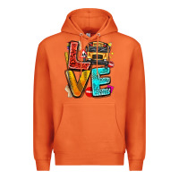 Carrot love school bus Premium Hoodie - texasbilliewilder