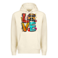 Sandshell love school bus Premium Hoodie - texasbilliewilder
