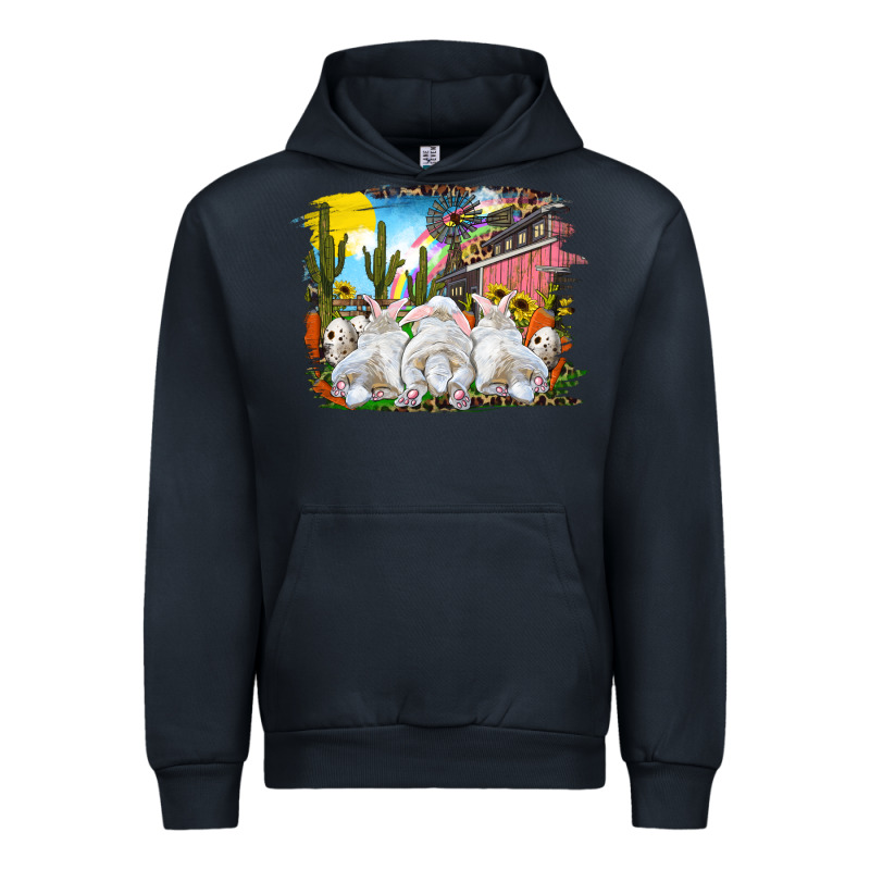 Easter Farm With Bunnies Urban Hoodie by RanaPortraitStore | Teevron