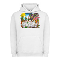 Pigment Lunar Rock easter farm with bunnies Urban Hoodie - RanaPortraitStore