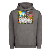 Pigment Tornado easter farm with bunnies Urban Hoodie - RanaPortraitStore