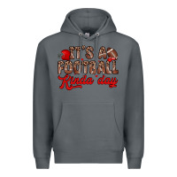 Rock it s a football kinda day Premium Hoodie - Zillion Design Studio