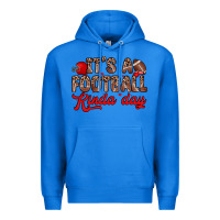 True Royal it s a football kinda day Premium Hoodie - Zillion Design Studio