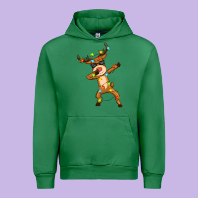 Urban Hoodie dabbing deer
