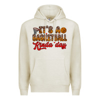 Oatmeal Heather it s a basketball kinda day Premium Hoodie - Zillion Design Studio