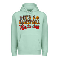 Seafoam it s a basketball kinda day Premium Hoodie - Zillion Design Studio