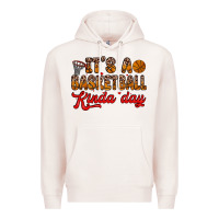 Pale Pink it s a basketball kinda day Premium Hoodie - Zillion Design Studio