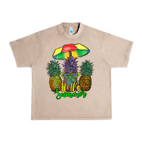 French Oak hello summer pineapples Urban Heavy Tee - RanaPortraitStore