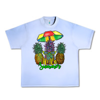 Grape Ice hello summer pineapples Urban Heavy Tee - RanaPortraitStore