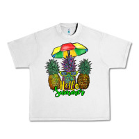 Lunar Rock hello summer pineapples Urban Heavy Tee - RanaPortraitStore