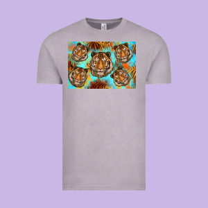 Tiger Vintage Tee Designed By Artiststas