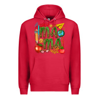 Cardinal mama teacher Premium Hoodie - texasbilliewilder